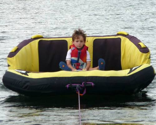 Do you think you can kick it up a notch?  There's way too much of this this still touching the water.