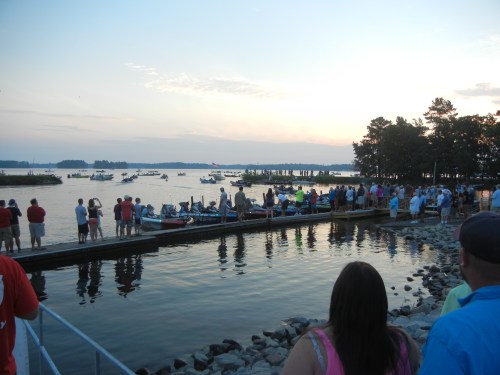 All four days of the tournament started out like this