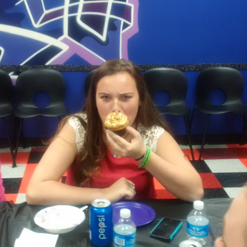 Really, you're taking my picture now?